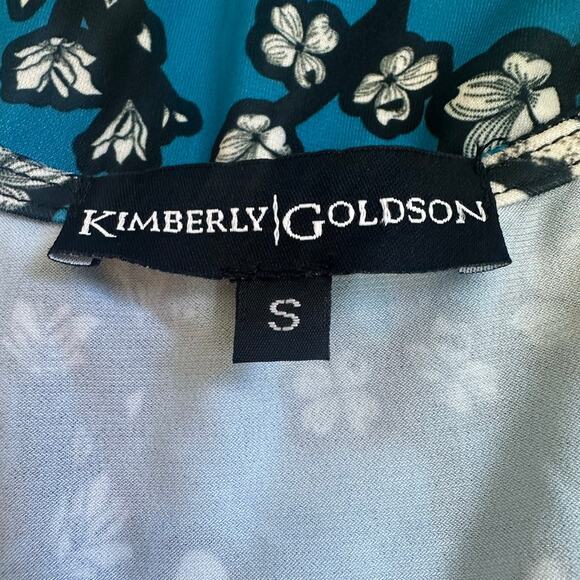 Kimberly Goldson CHLO Mixed Floral Bodysuit sz S NWOT - Picture 6 of 11